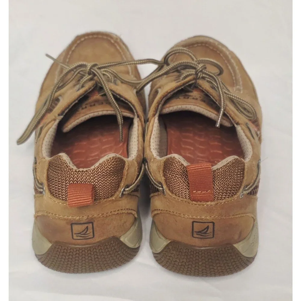 Sperry Men's Size 11 M  (10528695) Sea Kite Sport Moc Boat Brown Shoes